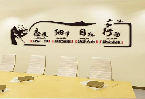 凤凰企业文化墙主要展示什么？