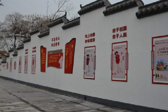 凤凰墙体彩绘-乡村文化墙