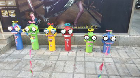 凤凰商业区彩绘