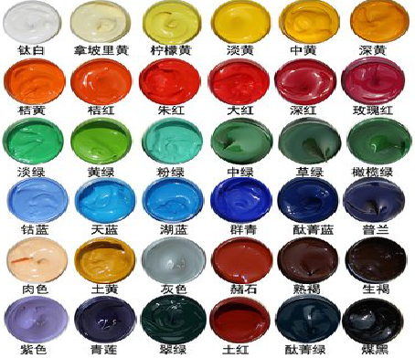 凤凰墙绘颜色的选择有讲究。