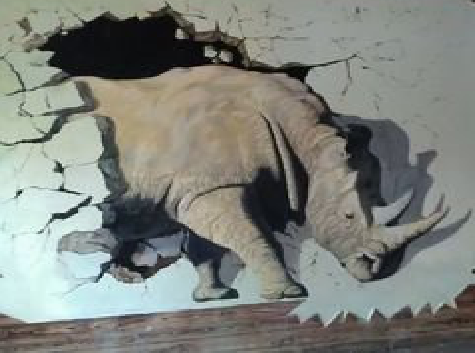 凤凰在墙绘中，如何绘制3D效果？