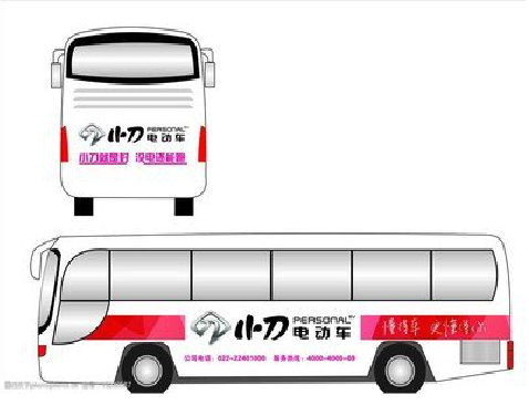 凤凰公交车身贴如何完美贴合？