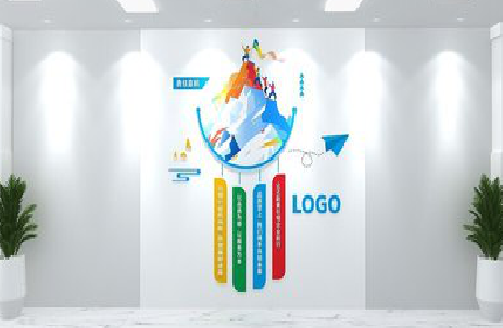 凤凰公司企业形象墙的工艺材料有哪些？