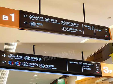 凤凰如何通过商场标识牌引导客流分布？